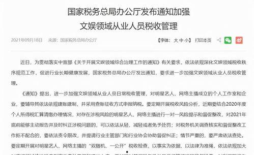 明星网红怎么交税啊多少,揭秘交税比例与合规要点